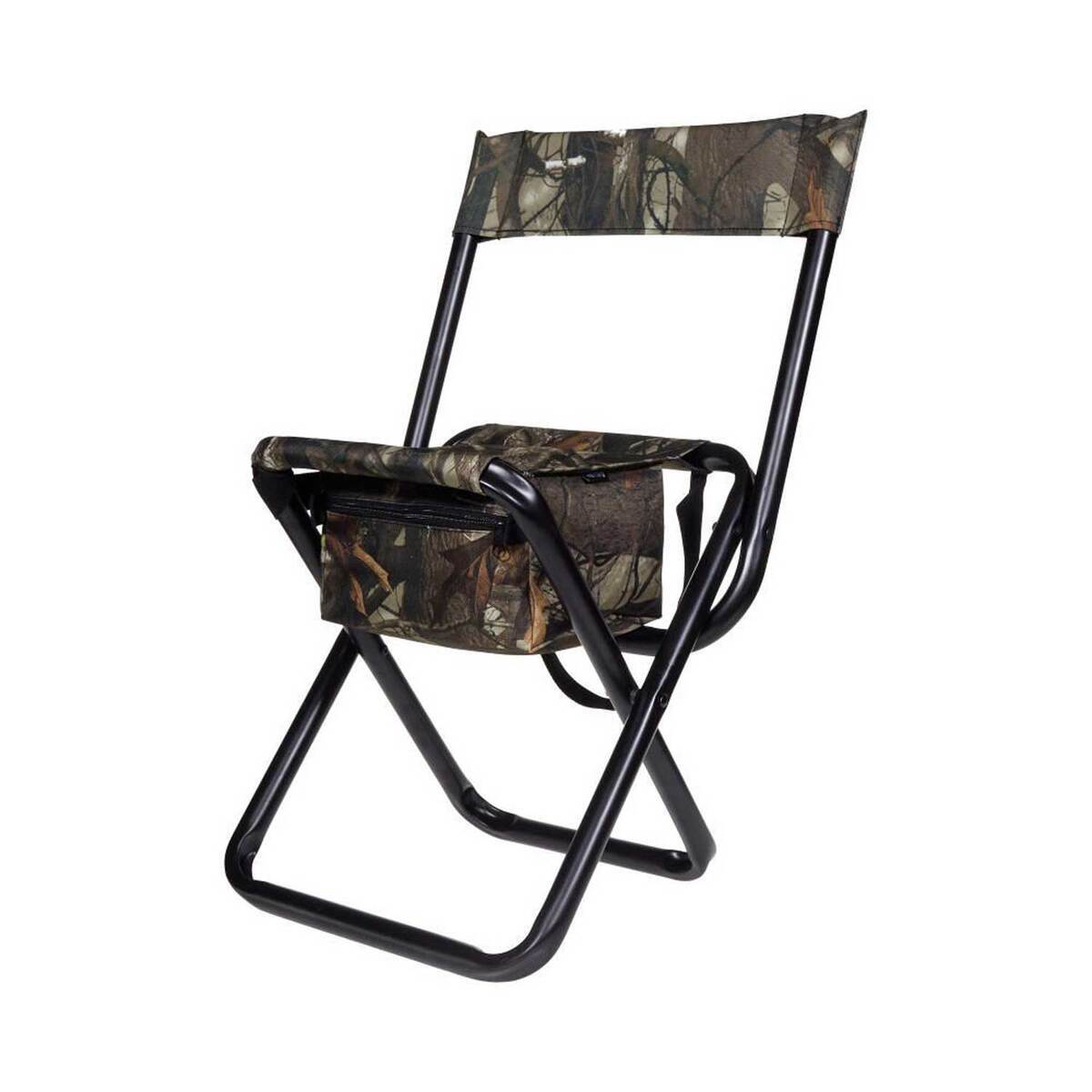 Allen Vanish Camo Folding Hunting Stool With Back - Camo Allen Vanish Camo Folding Hunting Stool With Back - Camo