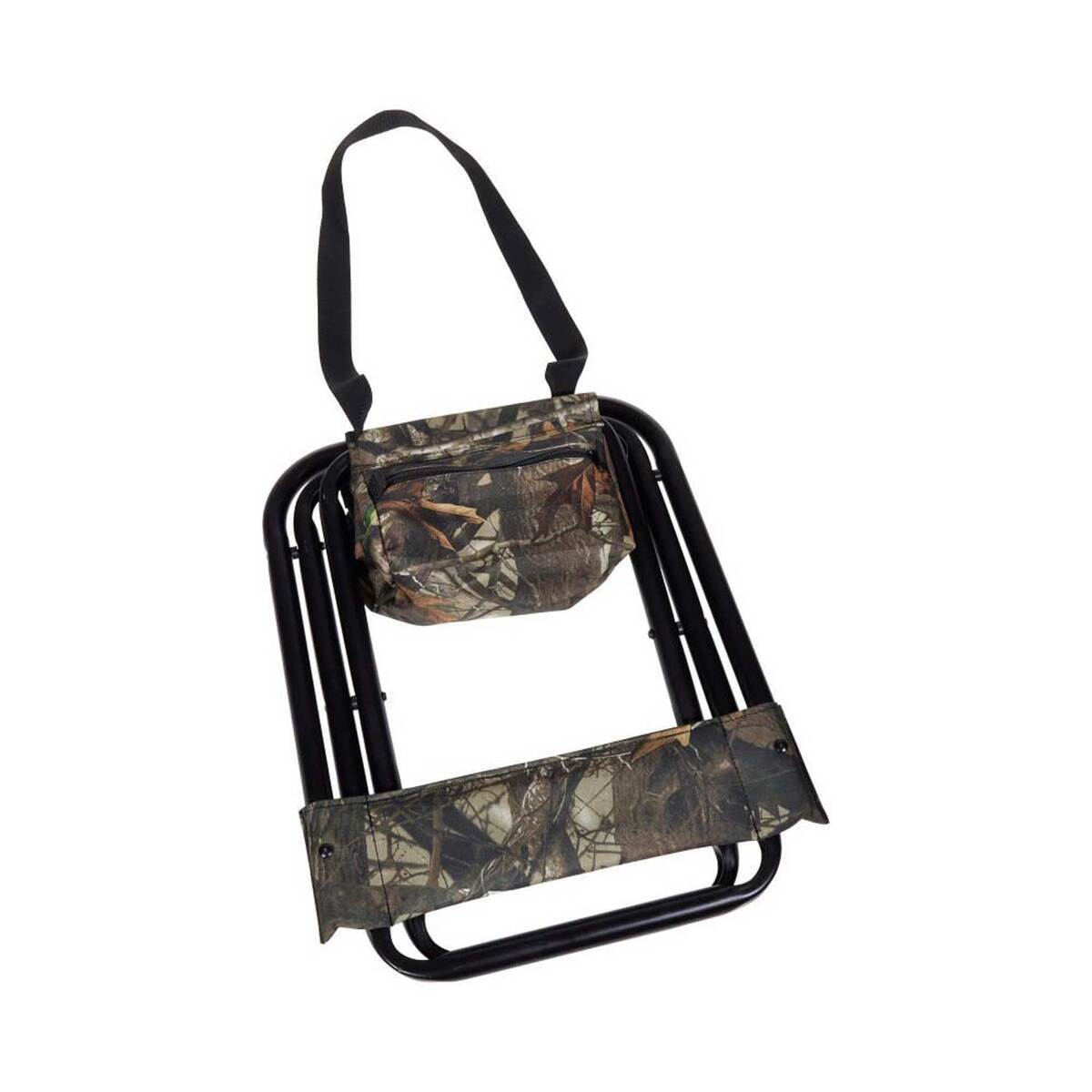 Allen Vanish Camo Folding Hunting Stool With Back - Camo Allen Vanish Camo Folding Hunting Stool With Back - Camo