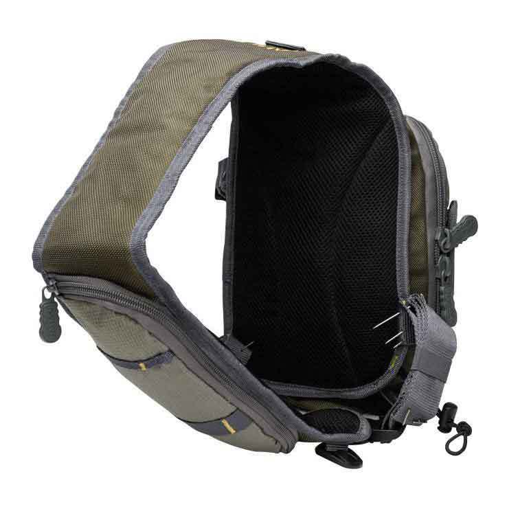 Allen's Cedar Creek Sling Pack - Green/Gray 7 in x 6 in x 10 1/2 in Allen's Cedar Creek Sling Pack - Green/Gray 7 in x 6 in x 10 1/2 in