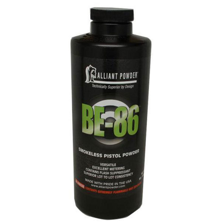 Alliant BE-86 Smokeless Powder - 1lb Can - 1lb Alliant BE-86 Smokeless Powder - 1lb Can - 1lb