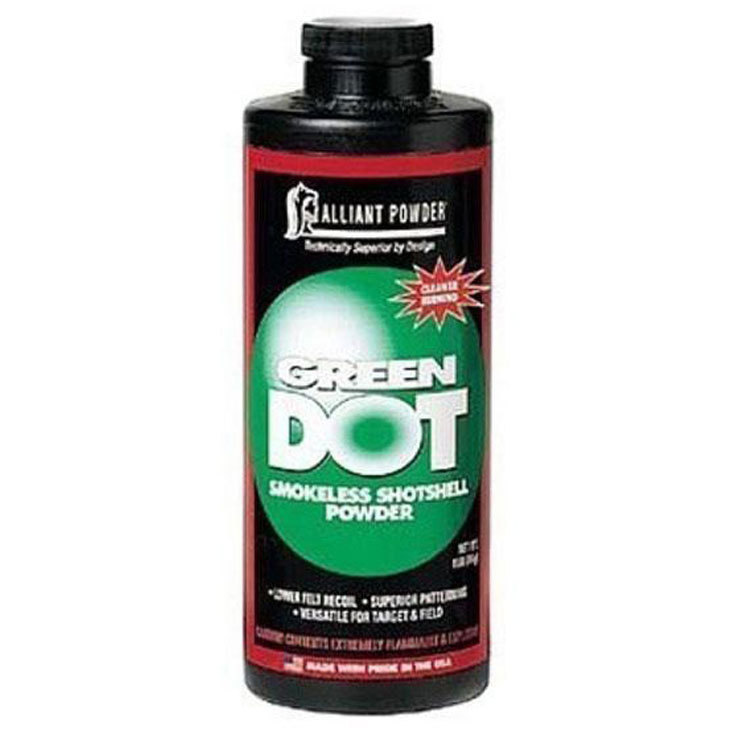 Alliant Green Dot Smokeless Powder - 1lb Can - 1lb Alliant Green Dot Smokeless Powder - 1lb Can - 1lb