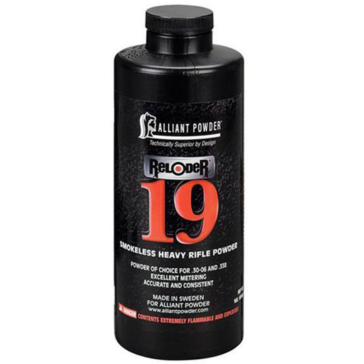 Alliant RL-19 Smokeless Powder - 1lb Can - 1lb Alliant RL-19 Smokeless Powder - 1lb Can - 1lb