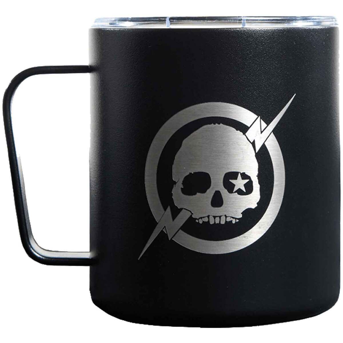 Alpha Coffee Adventure MiiR Laser Etch 12oz Mug Press Fit Lid - Black - Black Alpha Coffee Adventure MiiR Laser Etch 12oz Mug Press Fit Lid - Black - Black