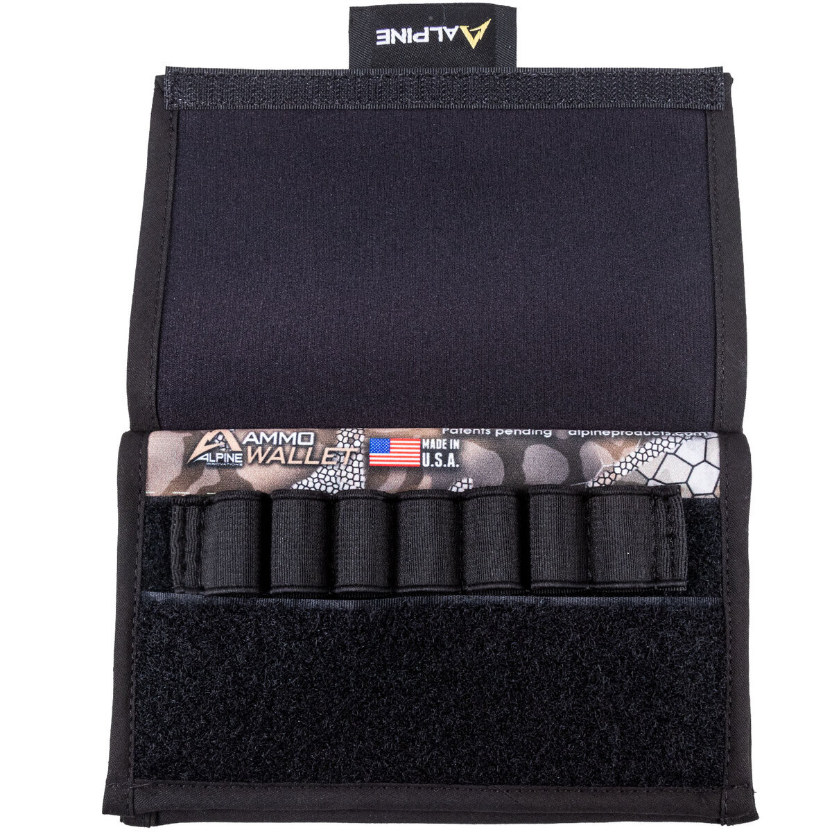 Alpine Innovations Large Caliber Ammo Wallet - 7 Round - Black Alpine Innovations Large Caliber Ammo Wallet - 7 Round - Black