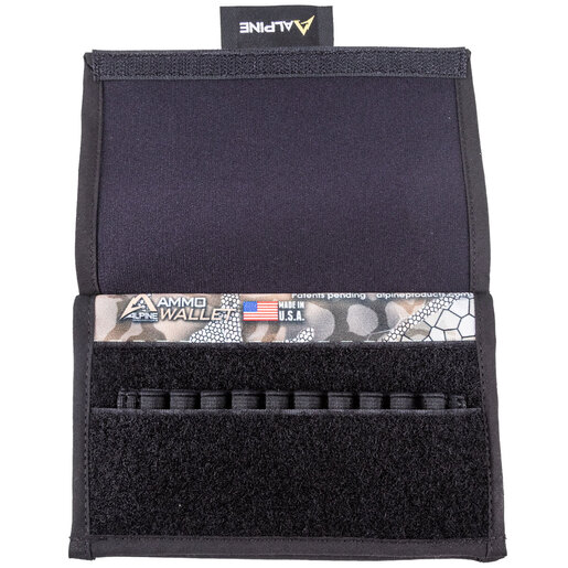 Alpine Innovations Small Caliber Ammo Wallet - 10 Rounds - Black