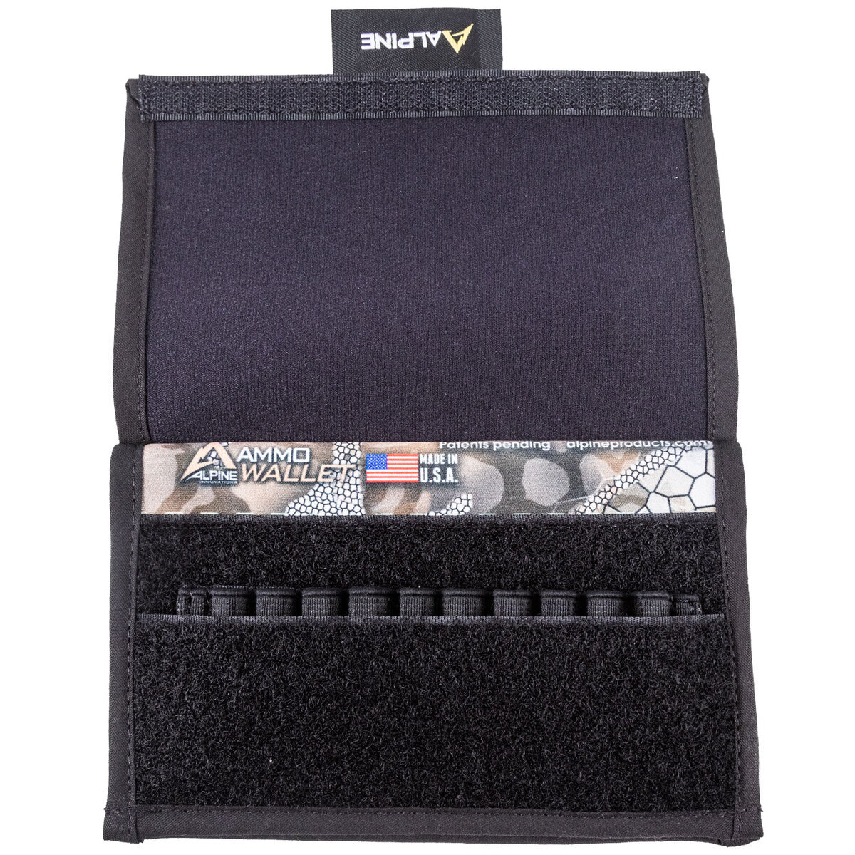 Alpine Innovations Small Caliber Ammo Wallet - 10 Rounds - Black Alpine Innovations Small Caliber Ammo Wallet - 10 Rounds - Black