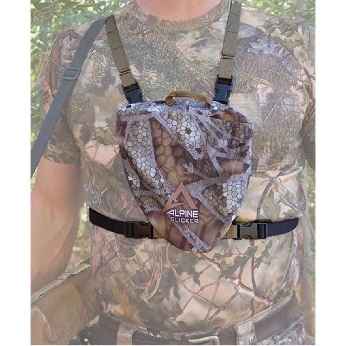 Alpine Pistol Slicker Chest and Leg Harness Holster - Vanish Tan - Vanish Tan Camo pattern Alpine Pistol Slicker Chest and Leg Harness Holster - Vanish Tan - Vanish Tan Camo pattern