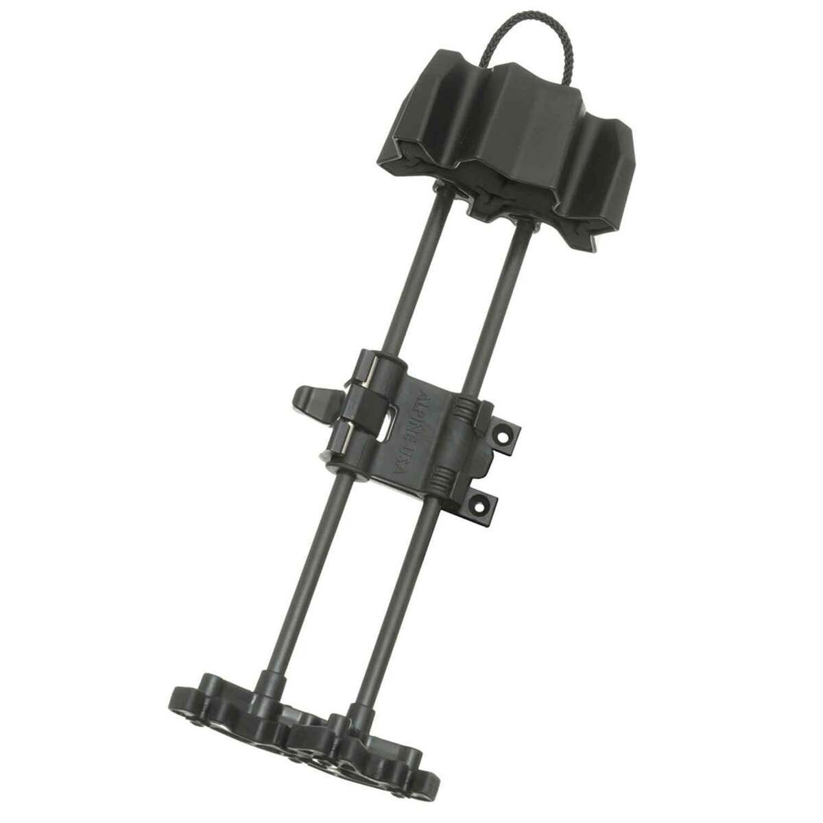 Alpine Power Loc Bow Mounted 4 Arrow Quiver - Black - Black Alpine Power Loc Bow Mounted 4 Arrow Quiver - Black - Black