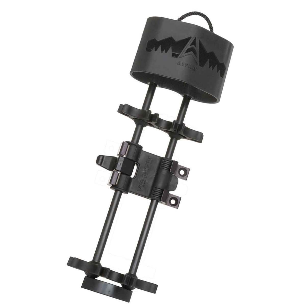 Alpine Waypoint Bow Mounted 3 Arrow Quiver - Black - Black Alpine Waypoint Bow Mounted 3 Arrow Quiver - Black - Black
