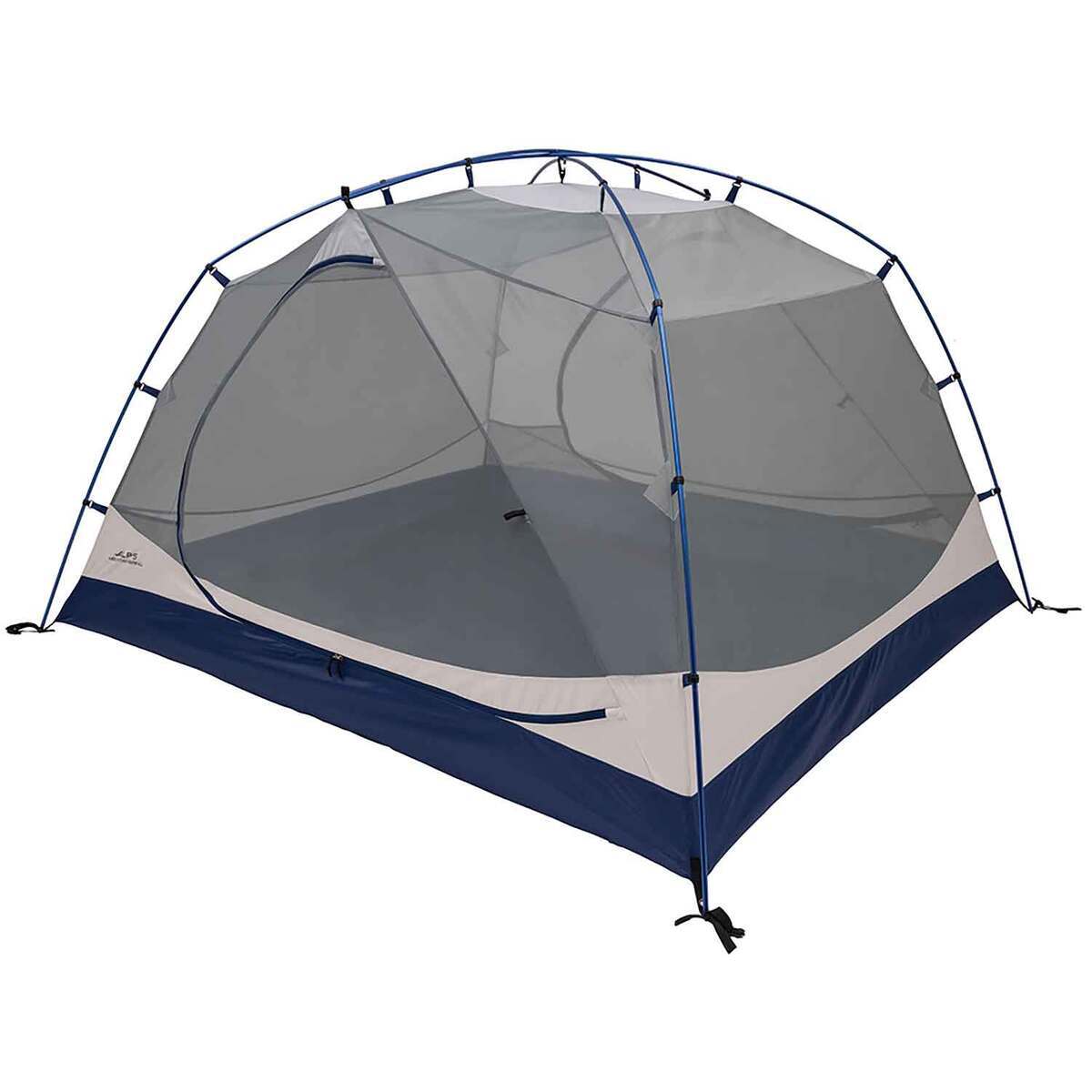 ALPS Mountaineering Acropolis 4-Person Backpacking Tent - Gray/Navy - Grey/Blue ALPS Mountaineering Acropolis 4-Person Backpacking Tent - Gray/Navy - Grey/Blue