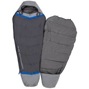 ALPS Mountaineering Aura System 30/15 Degree Regular Mummy Sleeping Bag - Charcoal/Gray