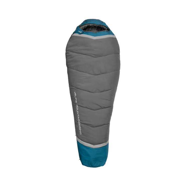 ALPS Mountaineering Blaze 0 Degree Regular Mummy Sleeping Bag - Charcoal/Blue Coral - Gray/Blue Coral Regular ALPS Mountaineering Blaze 0 Degree Regular Mummy Sleeping Bag - Charcoal/Blue Coral - Gray/Blue Coral Regular