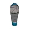 ALPS Mountaineering Blaze 0 Degree Regular Mummy Sleeping Bag - Charcoal/Blue Coral - Gray/Blue Coral Regular