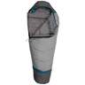ALPS Mountaineering Blaze 20 Degree Short Mummy Sleeping Bag - Charcoal/Gray - Gray Short