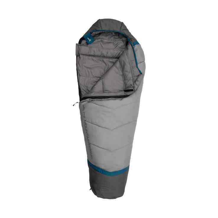 ALPS Mountaineering Blaze XL 20 Degree Long Mummy Sleeping Bag - Gray/Charcoal - Gray/Charcoal Long ALPS Mountaineering Blaze XL 20 Degree Long Mummy Sleeping Bag - Gray/Charcoal - Gray/Charcoal Long