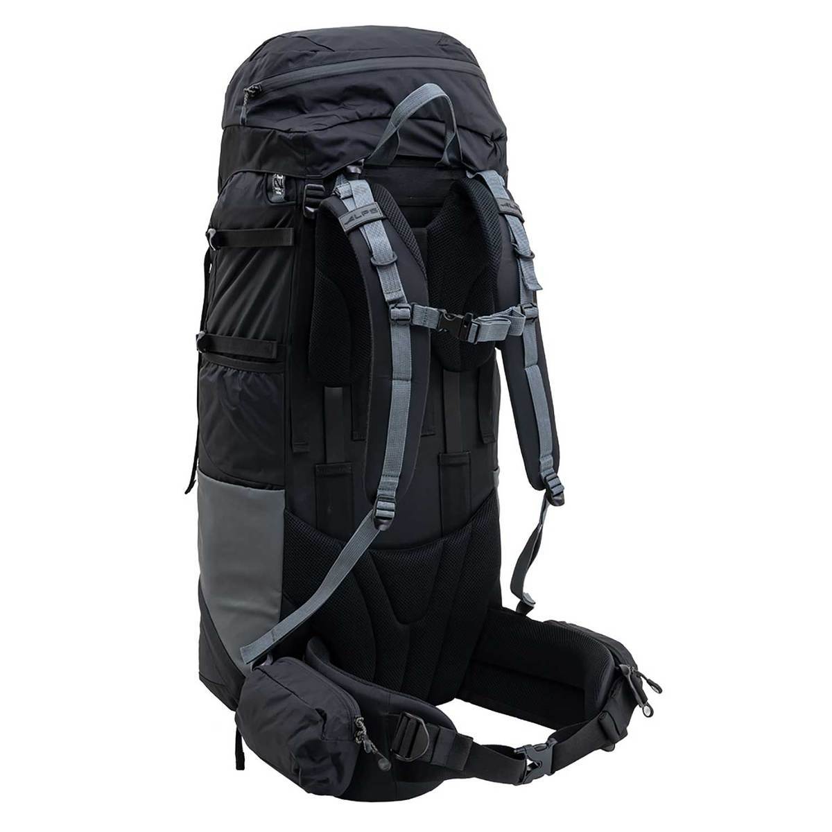 ALPS Mountaineering Caldera 90 Liter Backpacking Pack - Black - Black ALPS Mountaineering Caldera 90 Liter Backpacking Pack - Black - Black