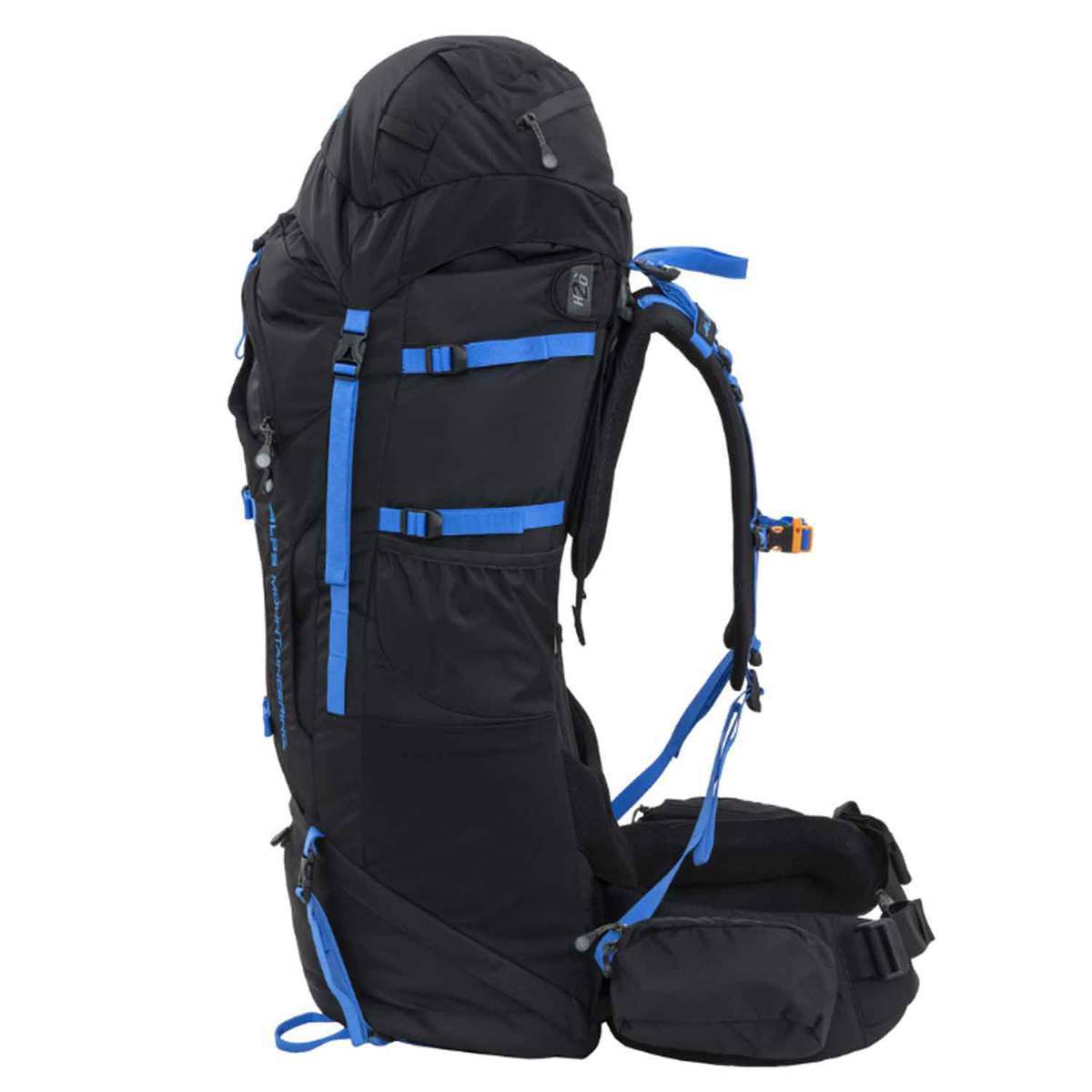 ALPS Mountaineering Caldera 90 Liter Backpacking Pack - Black/Blue - Black/Blue ALPS Mountaineering Caldera 90 Liter Backpacking Pack - Black/Blue - Black/Blue