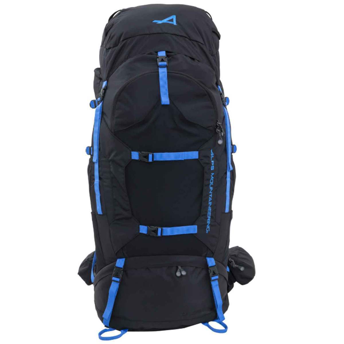 ALPS Mountaineering Caldera 90 Liter Backpacking Pack - Black/Blue - Black/Blue ALPS Mountaineering Caldera 90 Liter Backpacking Pack - Black/Blue - Black/Blue