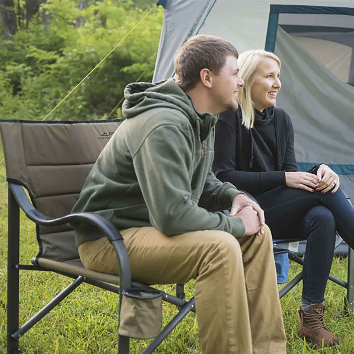 ALPS Mountaineering Camp Chair - Khaki - Brown One Size ALPS Mountaineering Camp Chair - Khaki - Brown One Size