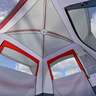 ALPS Mountaineering Camp Creek 4-Person Camping Tent - Gray/Red - Grey/Red