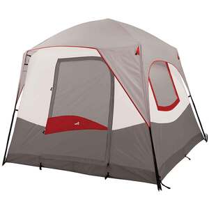 ALPS Mountaineering Camp Creek 6-Person Camping Tent - Gray/Red