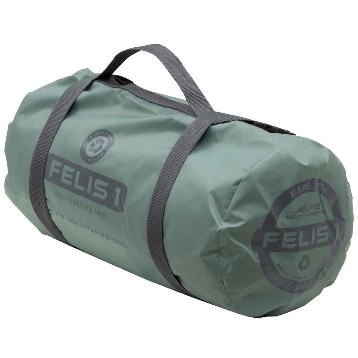 ALPS Mountaineering Felis 1-Person Backpacking Tent - Gray - Gray ALPS Mountaineering Felis 1-Person Backpacking Tent - Gray - Gray