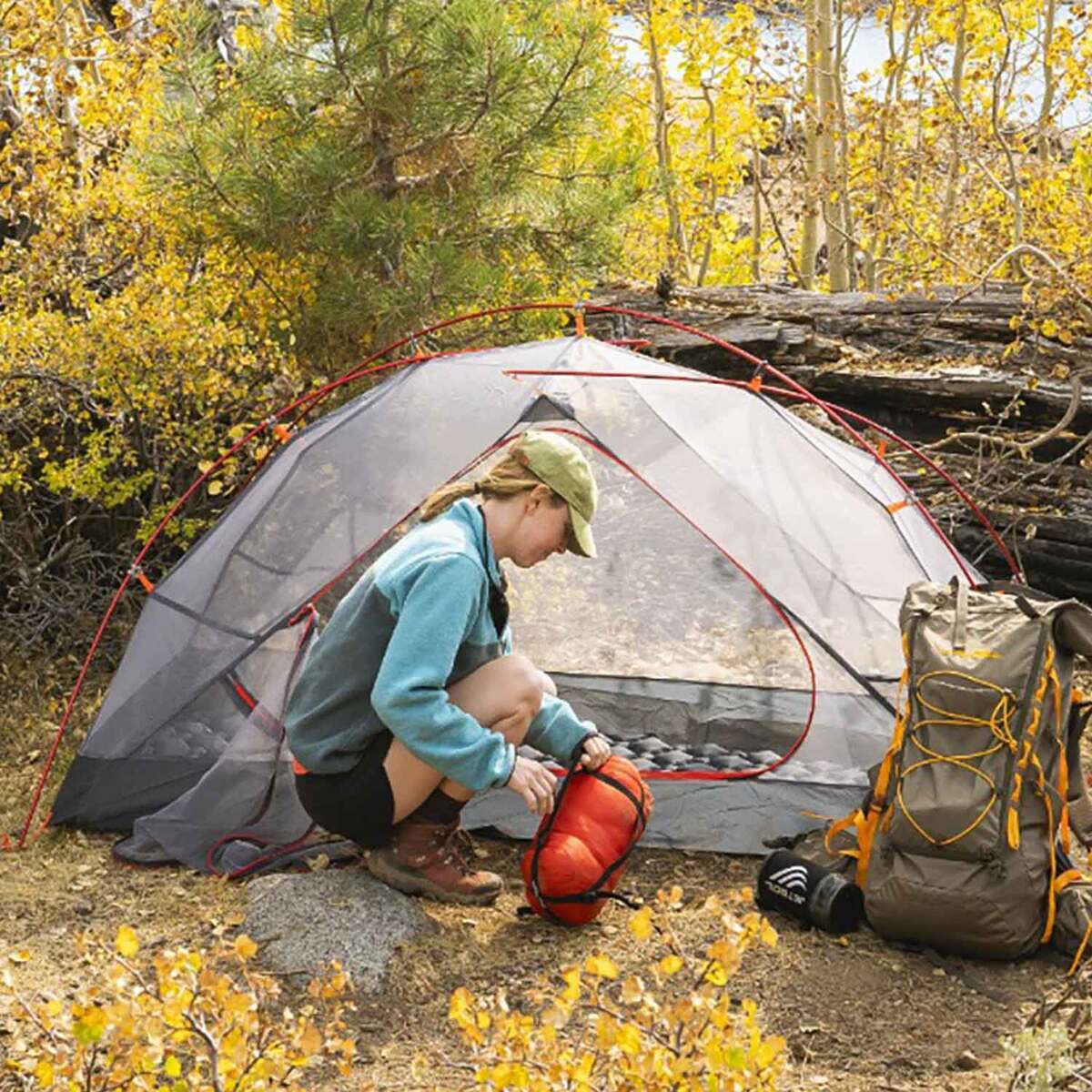 ALPS Mountaineering Helix 1-Person Backpacking Tent - Gray - Gray ALPS Mountaineering Helix 1-Person Backpacking Tent - Gray - Gray