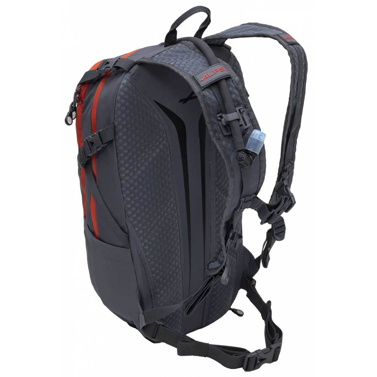 Alps Mountaineering Hydro Trail 15 3 Liter Hydration Pack - Gray/Chili - Grey/ Chili Alps Mountaineering Hydro Trail 15 3 Liter Hydration Pack - Gray/Chili - Grey/ Chili