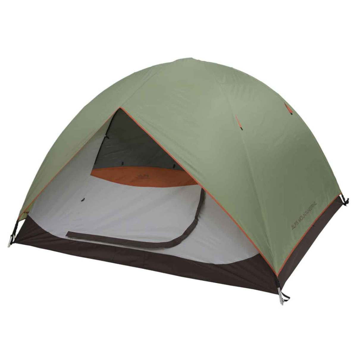 ALPS Mountaineering Meramac 4 Person Camping Tent - Sage/Rust ALPS Mountaineering Meramac 4 Person Camping Tent - Sage/Rust