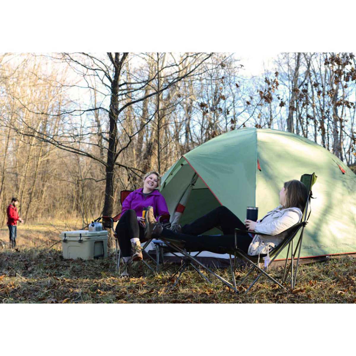 ALPS Mountaineering Meramac 4 Person Camping Tent - Sage/Rust ALPS Mountaineering Meramac 4 Person Camping Tent - Sage/Rust