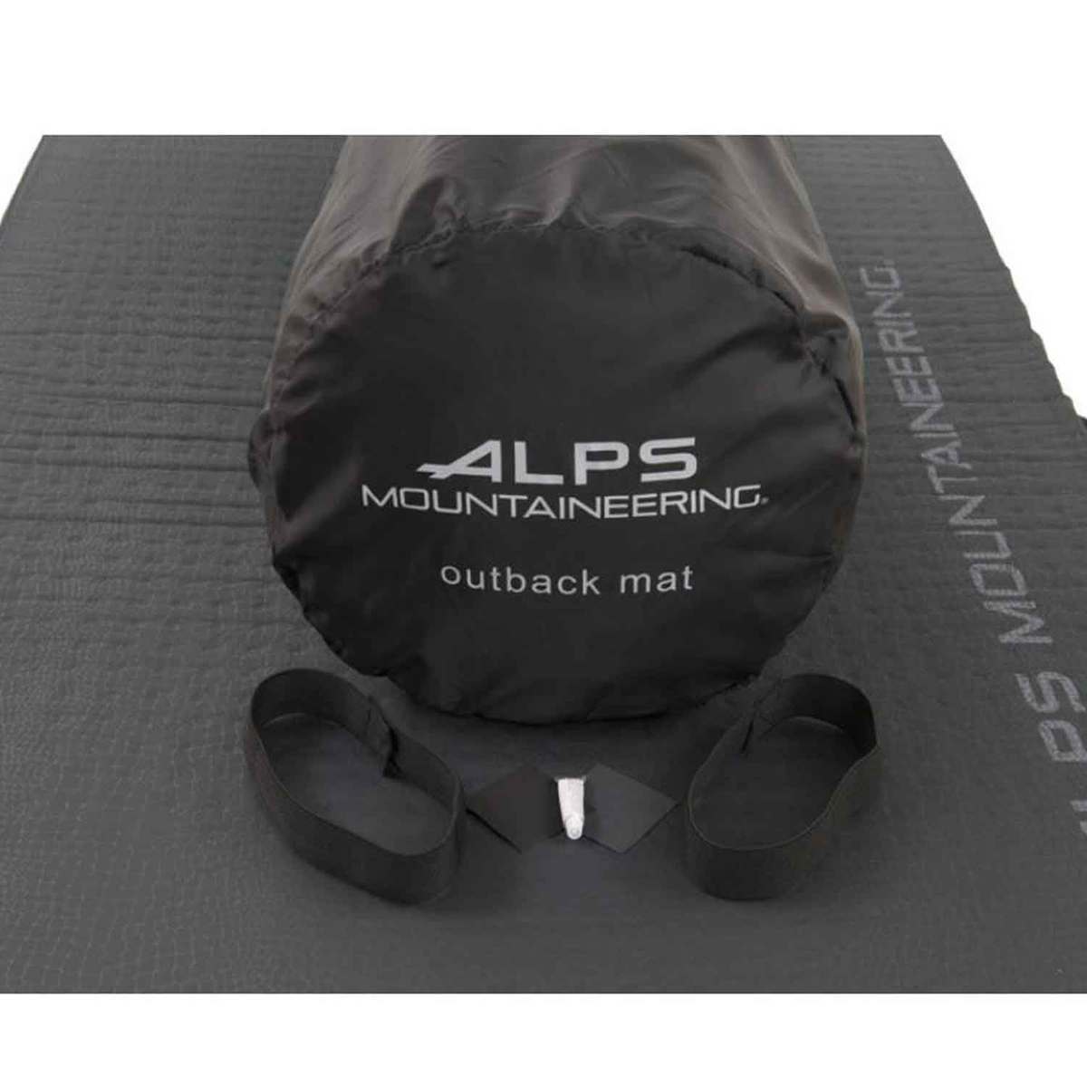 ALPS Mountaineering Outback Sleeping Pad - Charcoal Long Wide - Charcoal Long Wide ALPS Mountaineering Outback Sleeping Pad - Charcoal Long Wide - Charcoal Long Wide