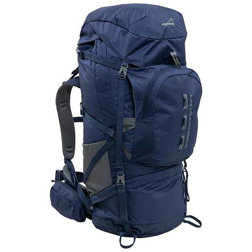 ALPS Mountaineering Red Tail 80 Liter Backpacking Pack - Blue 3L - Alps Mountaineering