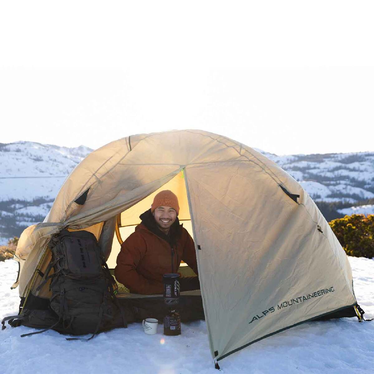 ALPS Mountaineering Taurus 5-Person Outfitter Camping Tent - Tan/Green - Tan/Green ALPS Mountaineering Taurus 5-Person Outfitter Camping Tent - Tan/Green - Tan/Green