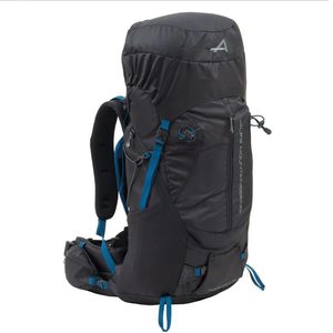 ALPS Mountaineering Wasatch 55 Liter Backpacking Pack - Black/Blue ALPS Mountaineering Wasatch 55 Liter Backpacking Pack - Black/Blue