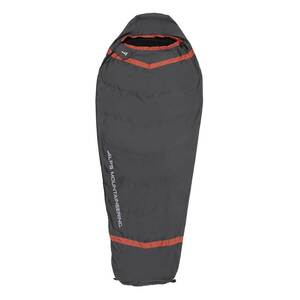 ALPS Mountaineering Wisp Regular Mummy Sleeping Bag - Charcoal/Red