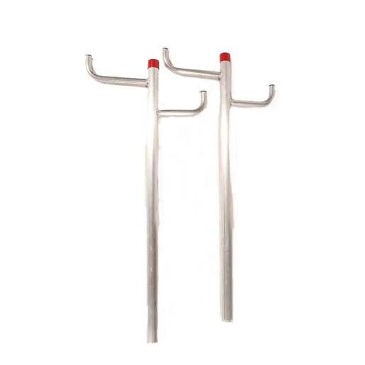 Kahuna Outfitters Chair Holders Fishing Wagon Accessory - Gray-Aluminum - Kahuna Outfitters