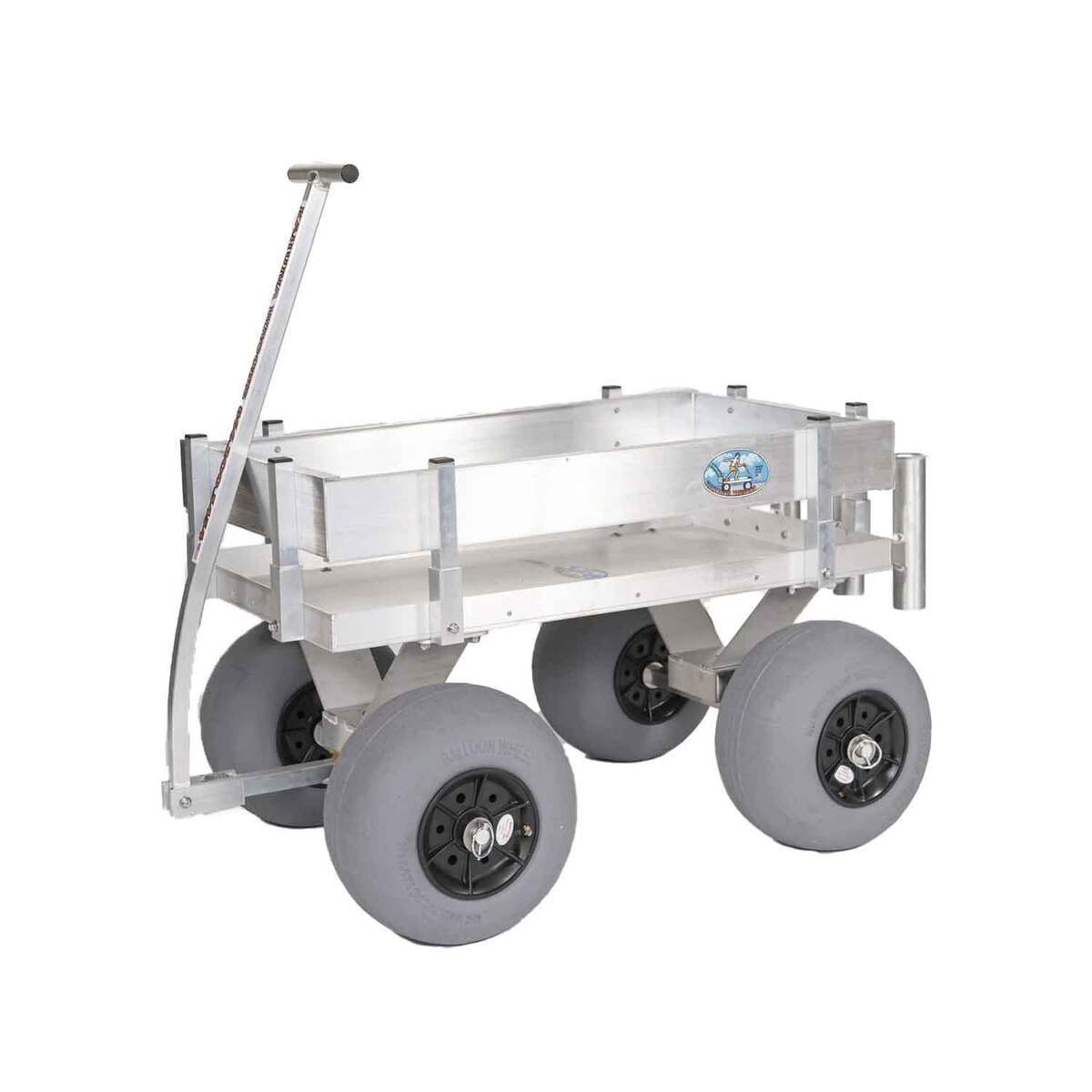 Alumacart Kahuna Junior Beach & Fishing Wagon - Silver Alumacart Kahuna Junior Beach & Fishing Wagon - Silver