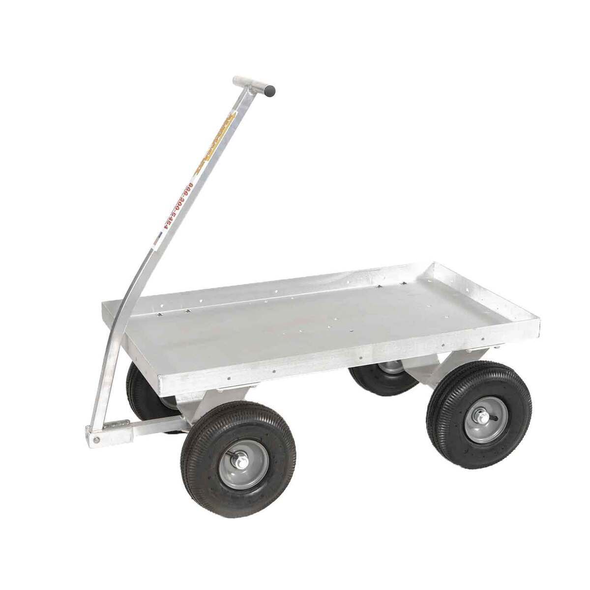 Alumacart Little Hercules Pull Wagon - Gray Alumacart Little Hercules Pull Wagon - Gray
