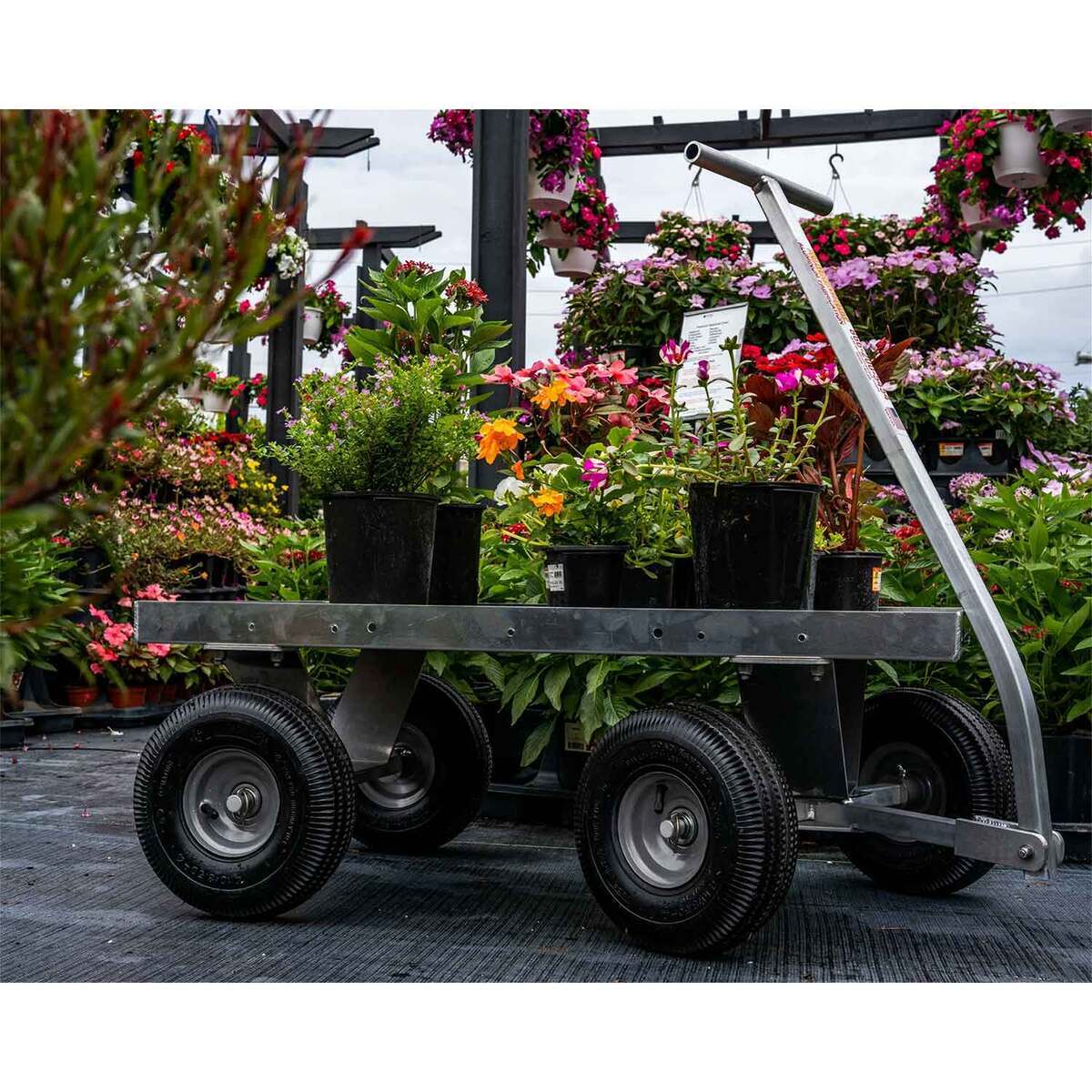 Alumacart Little Hercules Pull Wagon - Gray Alumacart Little Hercules Pull Wagon - Gray