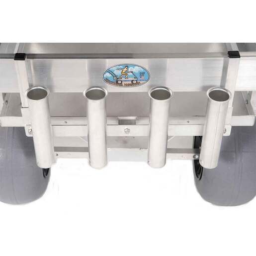 Kahuna Outfitters One Rod Rack-Four Rod Holder - Silver - Kahuna Outfitters