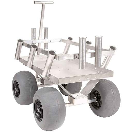 Kahuna Outfitters Sidekick Beach & Fishing Wagon - Gray - Kahuna Outfitters