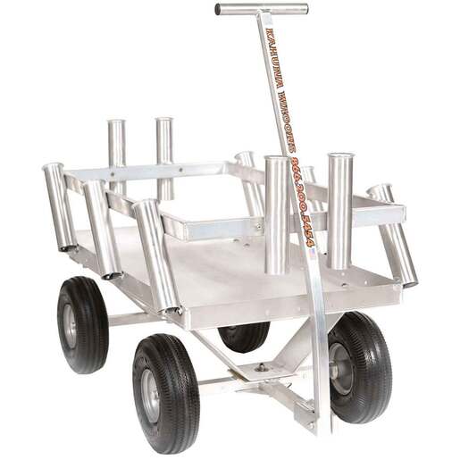 Kahuna Outfitters Sidekick Dock & Pier Fishing Wagon - Gray - Kahuna Outfitters