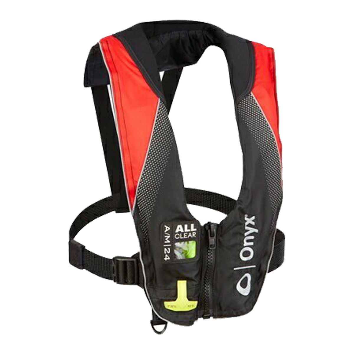 Onyx All Clear Automatic/Manual-24 PFD Inflatable Life Jacket - One Size - Red Adult Onyx All Clear Automatic/Manual-24 PFD Inflatable Life Jacket - One Size - Red Adult