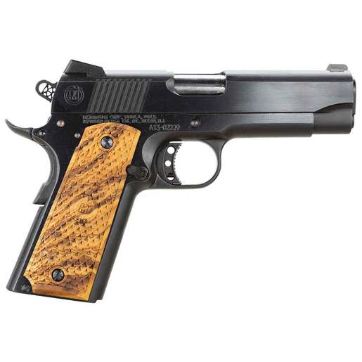 American Classic 1911 Commander 45 Auto (ACP) 4.25in Blued Pistol - 8+1 Rounds - Black image