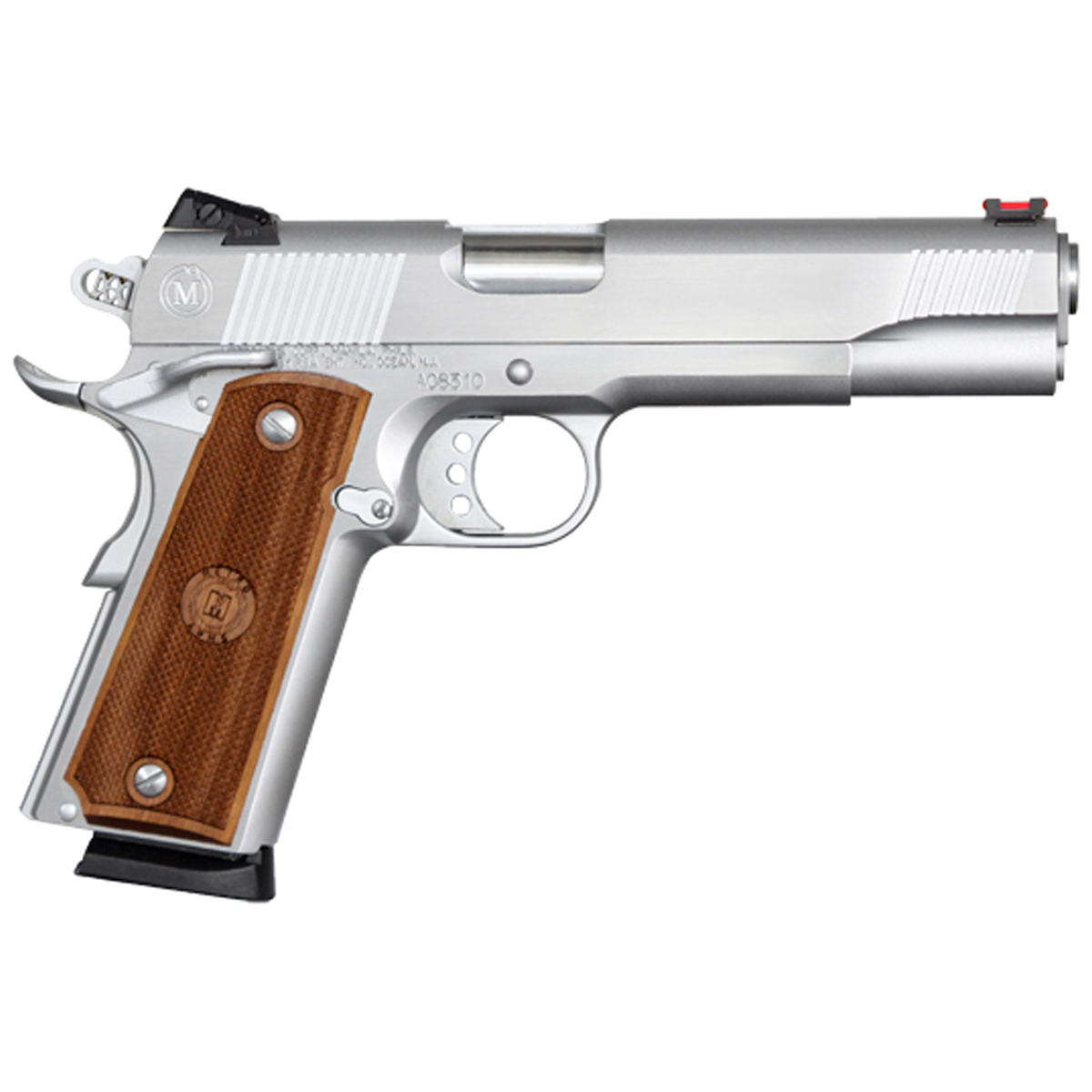 American Classic 1911 Trophy 45 Auto (ACP) 5in Hard Chrome Pistol - 8+1 Rounds American Classic 1911 Trophy 45 Auto (ACP) 5in Hard Chrome Pistol - 8+1 Rounds