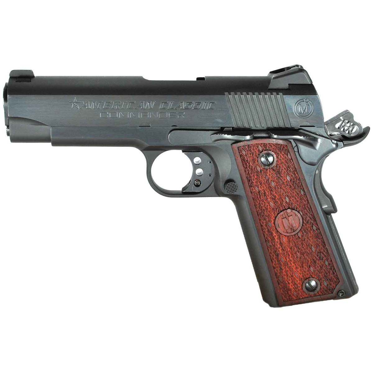 American Classic Commander 45 Auto (ACP) Blued Pistol - 7+1 Rounds American Classic Commander 45 Auto (ACP) Blued Pistol - 7+1 Rounds