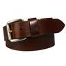 American Endurance Men's Full Grain Leather Belt with Hand Tacked Roller Buckle