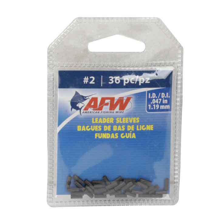American Fishing Wire Single Barrel Leader Sleeve American Fishing Wire Single Barrel Leader Sleeve