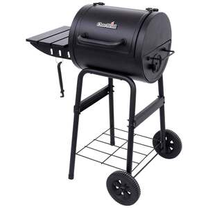 American Gourmet by Char-Broil 225 Barrel Charcoal Grill - Black
