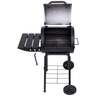American Gourmet by Char-Broil 225 Barrel Charcoal Grill - Black - Black